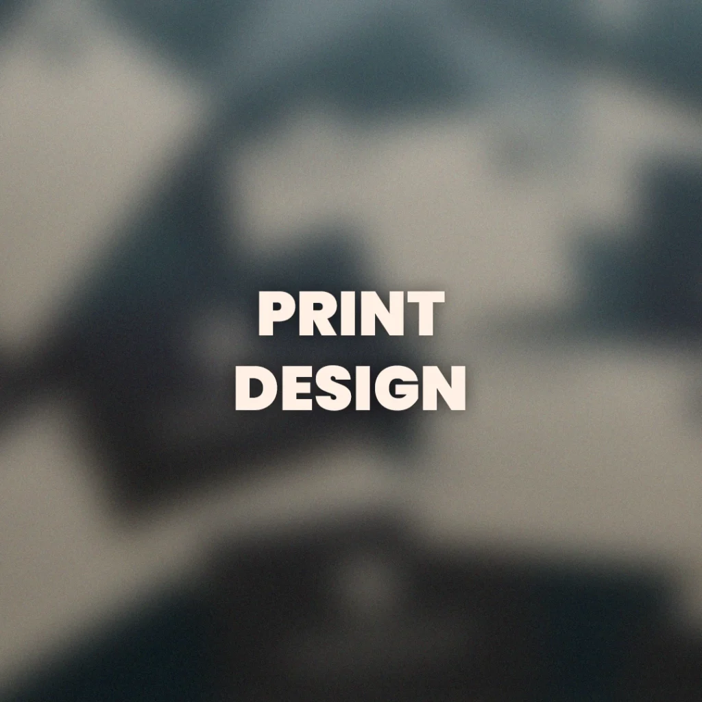 Print Design Business Card Flyer